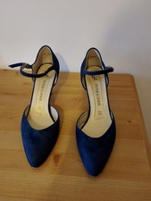 Peter Kaiser Navy Suede Kitten