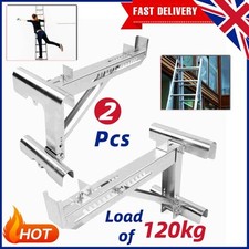 2X Steel Ladder Jacks 120KG
