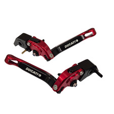 Adjustable Black Clutch & Brake Levers For Ducati Monster 1100 / S 2009-2013