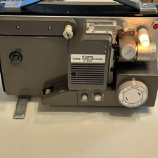 Vintage Canon S-400 Cine Projector Powers On, Reel Spins – Untested– Sold As Is
