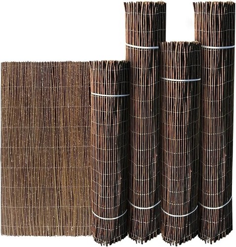 Wooden willow fence - 4m,
