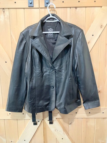 Decrum womens black lambskin - womens,