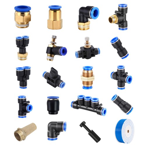 Pneumatic push fittings - pneumatic,