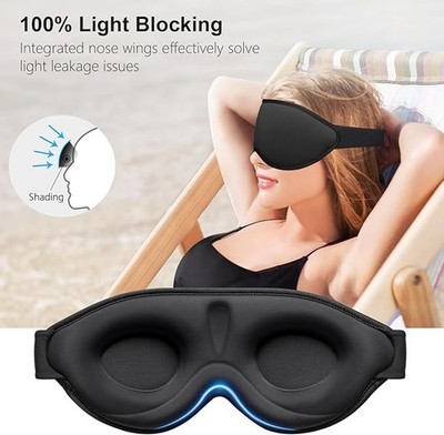 100 light blocking sleep - light,