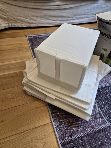 Ikea skubb shoe boxes white - shoe,
