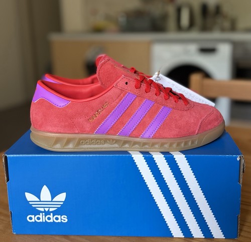 Adidas hamburg womens red - hamburg,