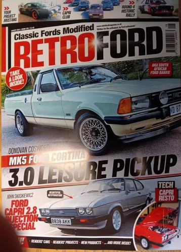Retro ford magazine issue - ford,