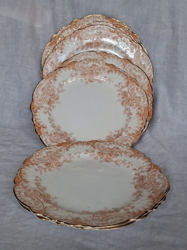 Set antique aynsley bone - of, 7