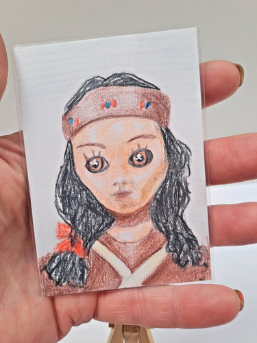 Aceo original not print - aceo, a