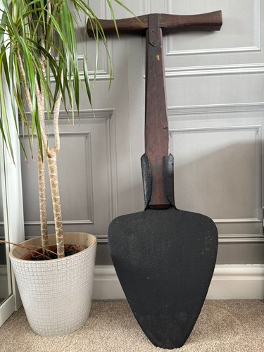 Antique vintage spade shovel - spade,