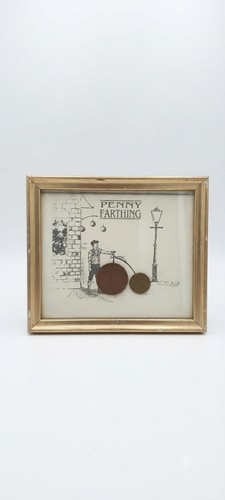 Vintage miniature penny - miniature,