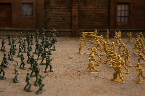 Army men toy soldiers - army,