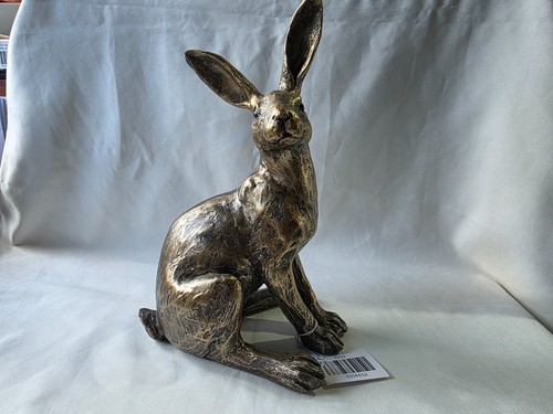 Sitting hare rabbit - rabbit, ornament