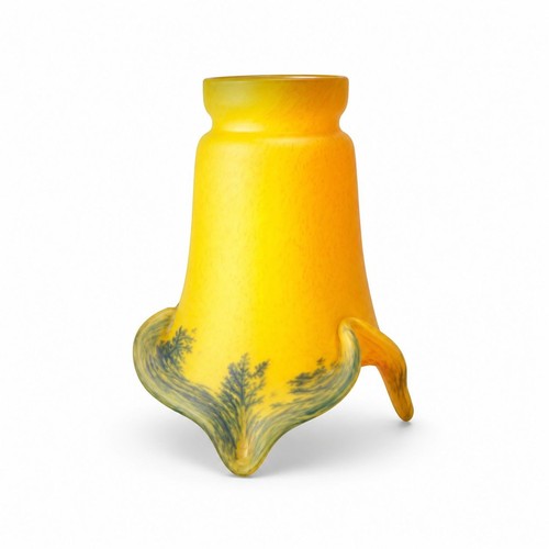 Yellow pate verre - de,