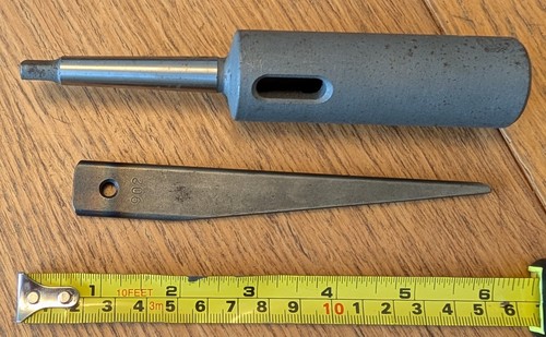 Morse taper mt2 mt1 adapter - morse, mt2-mt1