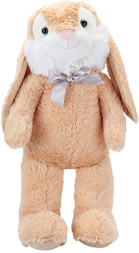 Giant brown plush bunny - giant,