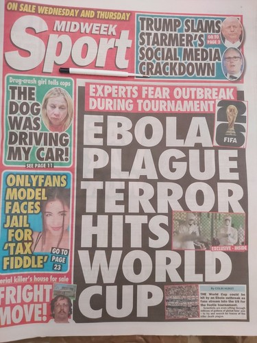 Sunday sport newspaper - sport,