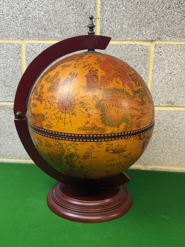 Vintage tabletop globe drinks - tabletop,