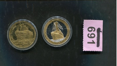 Set medallions titanic - 2,