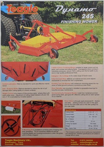 Teagle dynamo 245 - teagle,