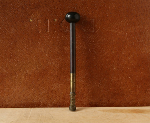Antique pistol case - case, ebony