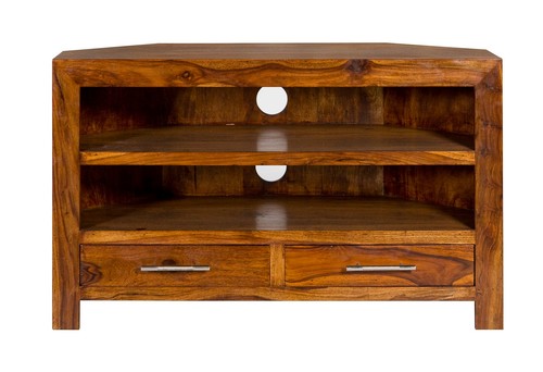 Solid corner unit stand - corner, tv
