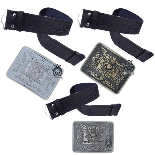 Scottish kilt belt buckle - kilt,
