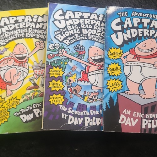 Captain underpants book lot - book,
