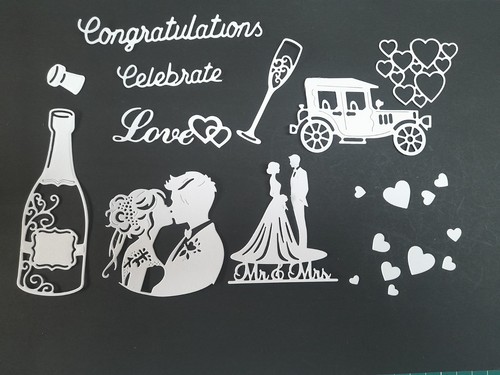 Wedding pack die cuts - pack,