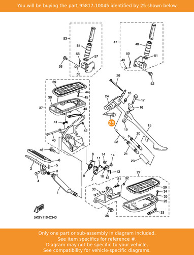 Yamaha bolt flange - bolt,,