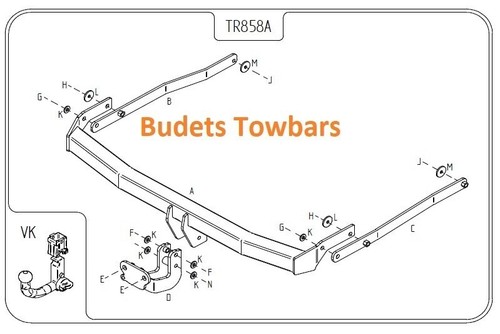 Renault megane tow bar mk3 - renault,