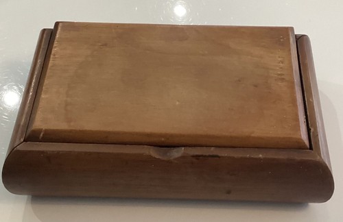 Vintage musical wooden box - vintage,