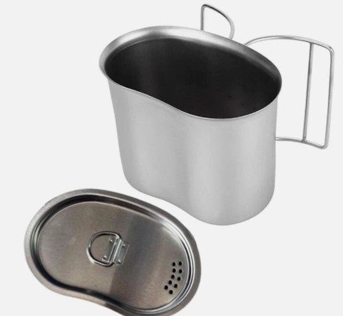 Stainless steel canteen - stainless,
