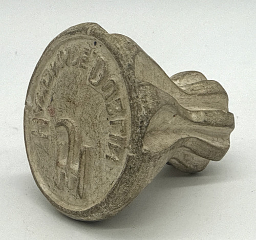 Antique butter stamp mould - antique,