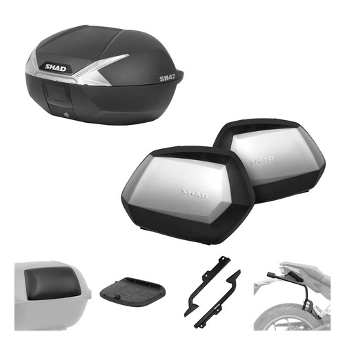 Shad complete kit - shad, white