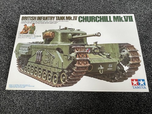 Tamiya ww2 churchill tank - ww2,