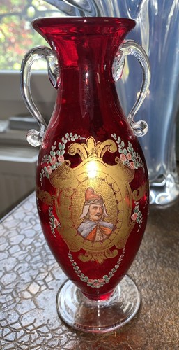 Moser murano loetz gold - murano,