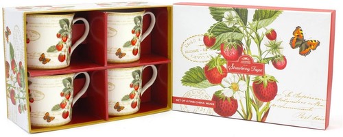 Set strawberry fayre mugs - of,