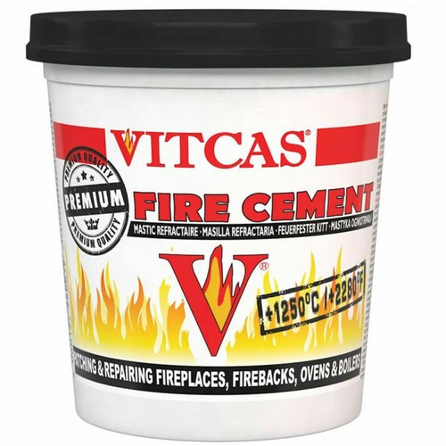 Vitcas black fire cement 1kg - vitcas,