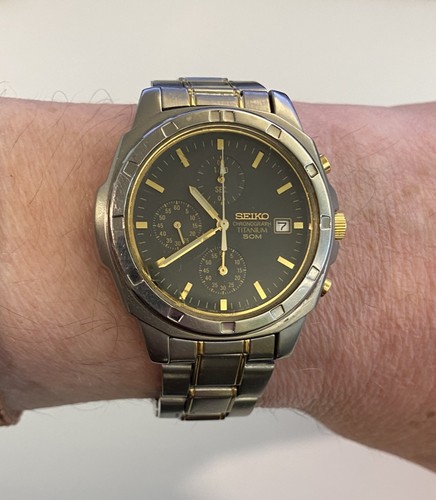 Seiko mens chronograph watch - mens,
