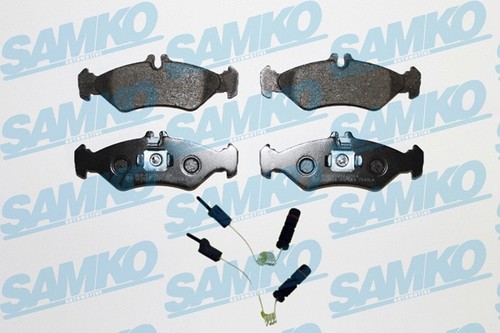 Rear brake pad set - pad,