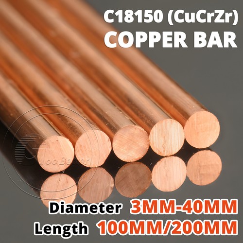 Copper round bar rod - copper,