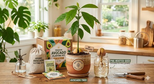Large avocado tree full - large,