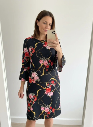 Lipsy london black floral - lipsy,