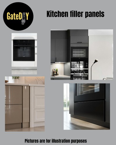 Kitchen filler panels trims