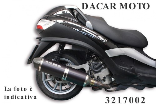 Exhaust malossi piaggio - piaggio, mp3