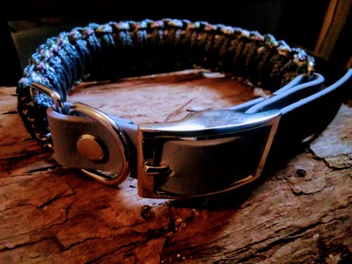 Handmade adjustable dog - handmade, collar