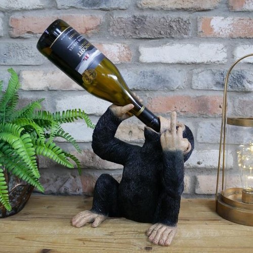 Monkey wine bottle holder - monkey,