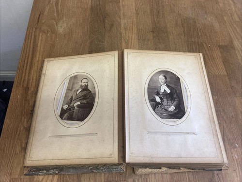 Antique victorian photo - antique, album