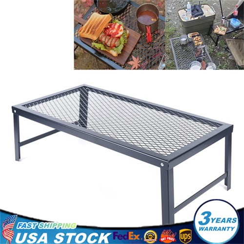 Foldable camping grill fire - camping,